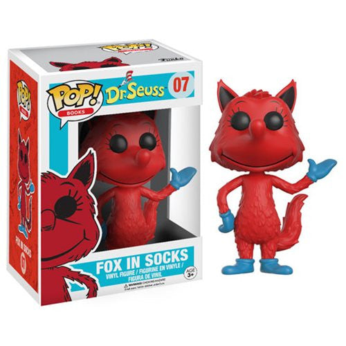 Books Pop! Vinyl Figure Fox in Socks [Dr. Seuss] - Fugitive Toys