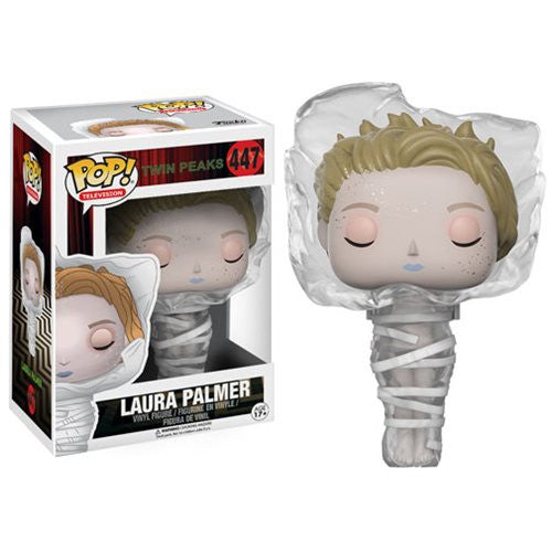 Twin Peaks Pop! Vinyl Figure Laura Palmer in Plastic Wrap - Fugitive Toys