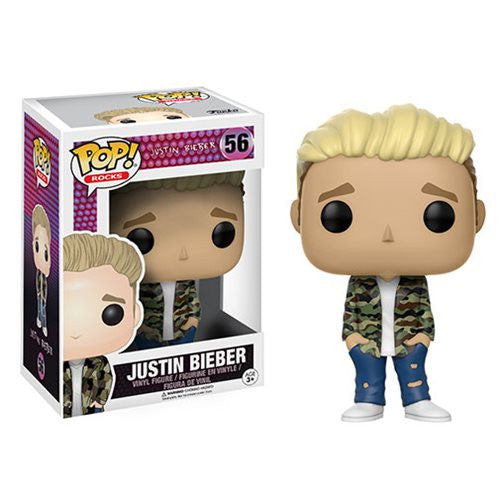 Rocks Pop! Vinyl Figure Justin Bieber - Fugitive Toys