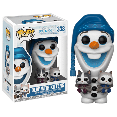 Disney Pop! Vinyl Figure Olaf with Kittens [Olaf's Frozen Adventure] [338] - Fugitive Toys