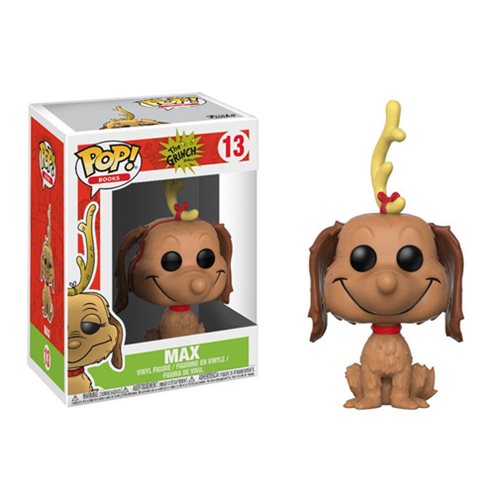 Books Pop! Vinyl Figure Max the Dog [Dr. Seuss The Grinch] [13] - Fugitive Toys