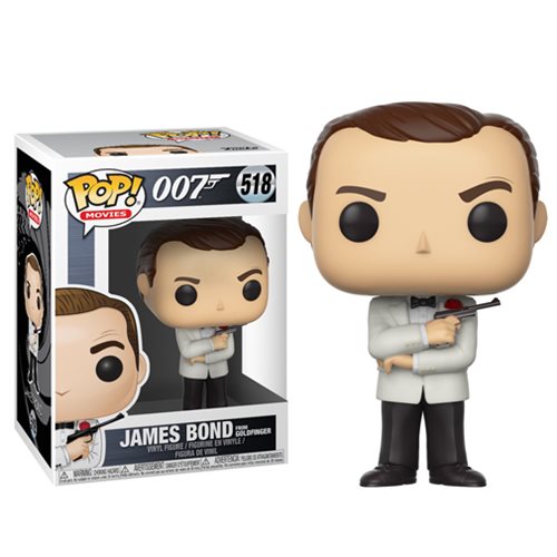Movies Pop! Vinyl Figure Sean Connery White Tux [James Bond] [518] - Fugitive Toys