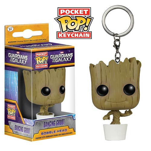Guardians of the Galaxy Pocket Pop! Keychain Dancing Groot - Fugitive Toys