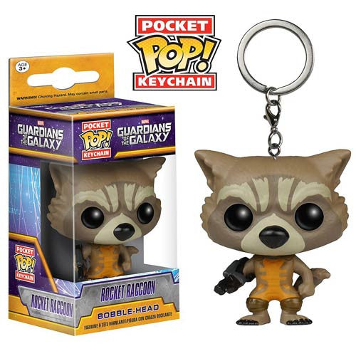 Guardians of the Galaxy Pocket Pop! Keychain Rocket Raccoon - Fugitive Toys