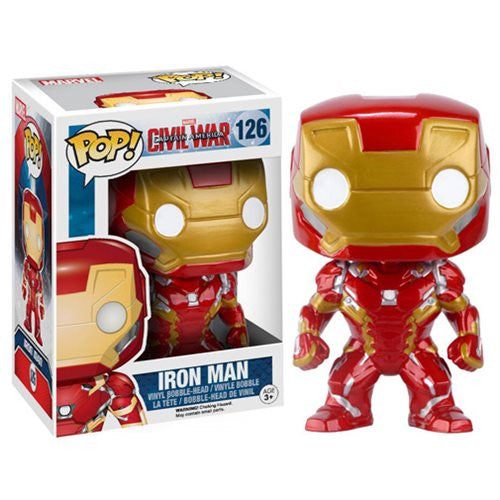Marvel Pop! Vinyl Figure Iron Man (Captain America: Civil War) - Fugitive Toys
