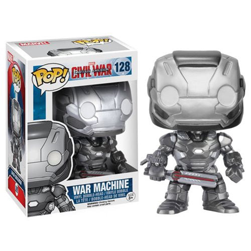 Marvel Pop! Vinyl Figure War Machine (Captain America: Civil War) [128] - Fugitive Toys