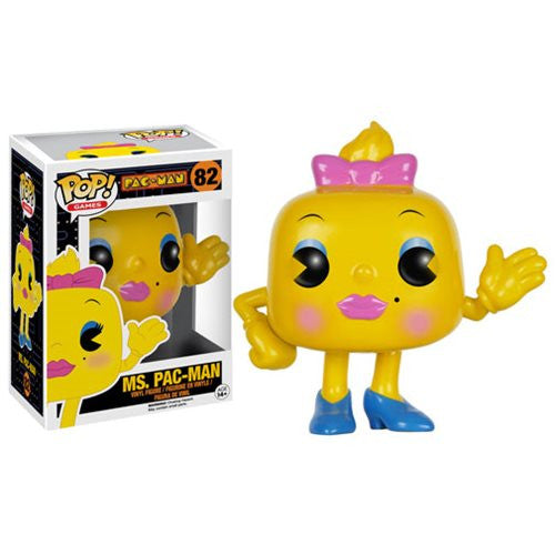 Pac-Man Pop! Vinyl Figure Ms. Pac-Man [82] - Fugitive Toys
