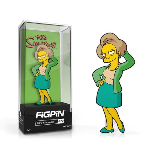 The Simpsons: FiGPiN Enamel Pin Edna Krabappel [872] - Fugitive Toys