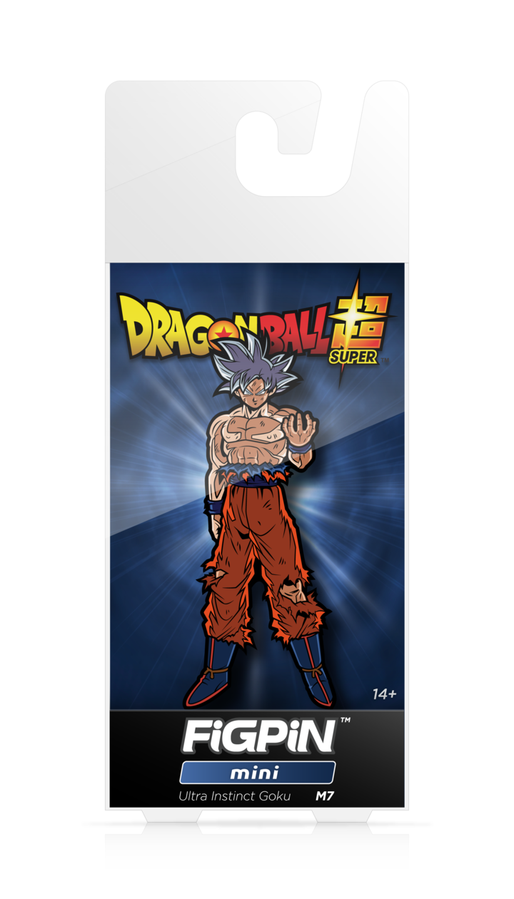 Dragon Ball Super: FiGPiN Mini Enamel Pin Ultra Instinct Goku [M7] - Fugitive Toys