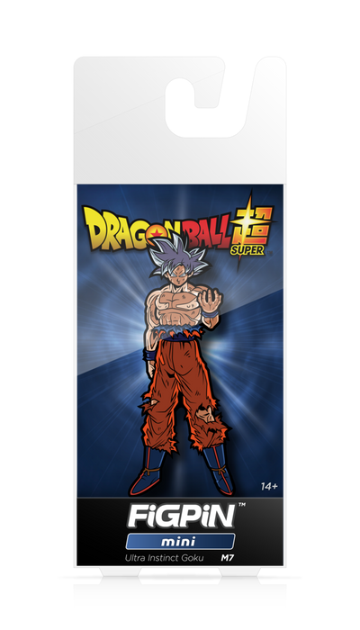 Dragon Ball Super: FiGPiN Mini Enamel Pin Ultra Instinct Goku [M7] - Fugitive Toys