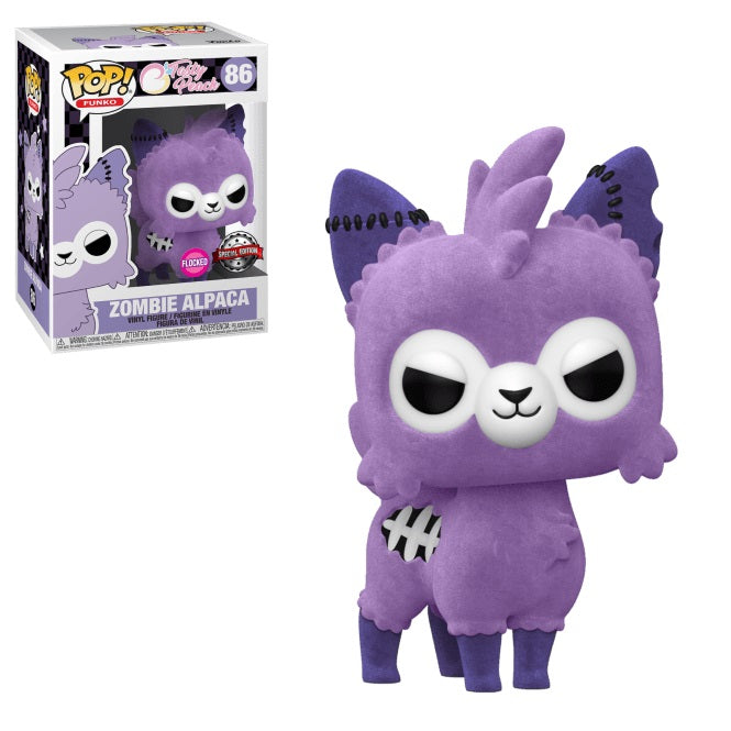 Funko Pop! Vinyl Figure Tasty Peach Zombie Alpaca (Flocked) [86] - Fugitive Toys