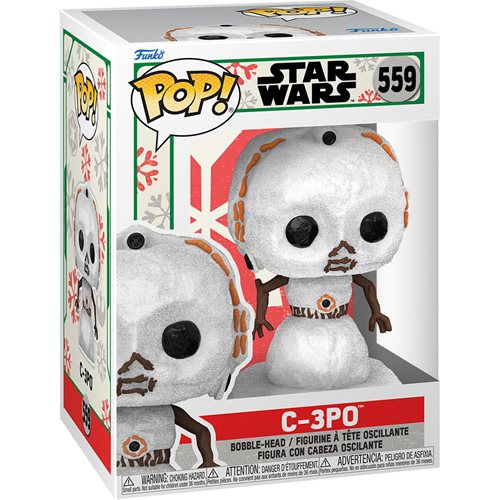 Funko Pop Vinyl Snowman C-3PO 559