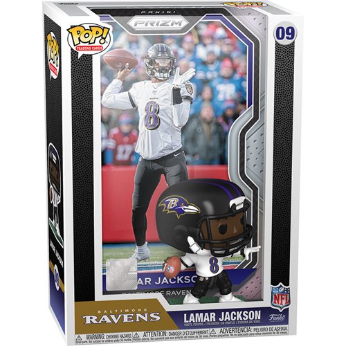Funko Pop Trading Card Baltimore Ravens Lamar Jackson 09