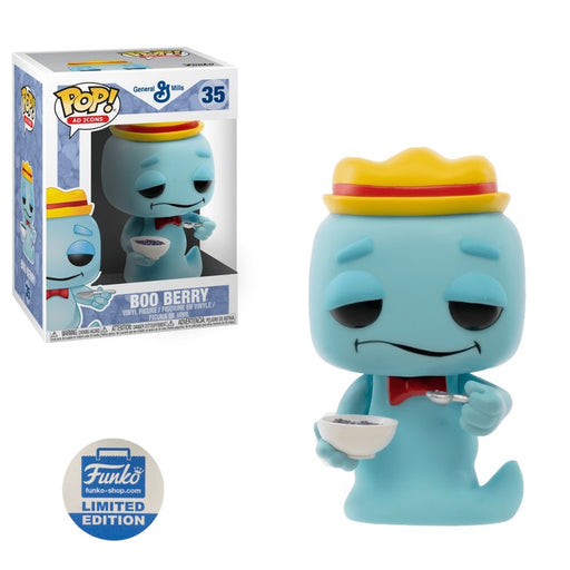 Ad Icon Pop! Vinyl Figure General Mills Boo Berry [35] - Fugitive Toys