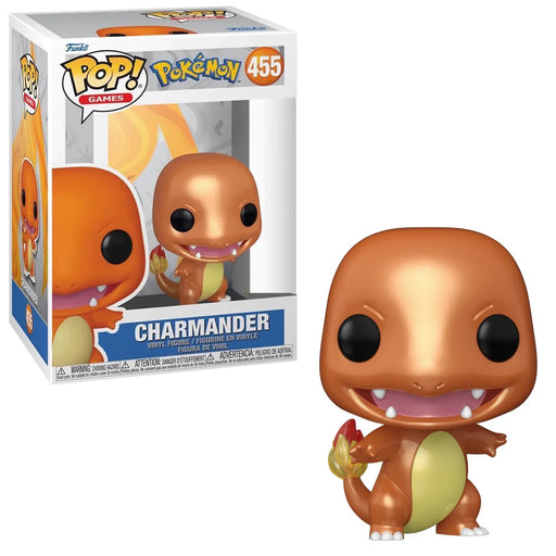 Pokemon Pop! Vinyl Figure Charmander (Metallic) [455] - Fugitive Toys