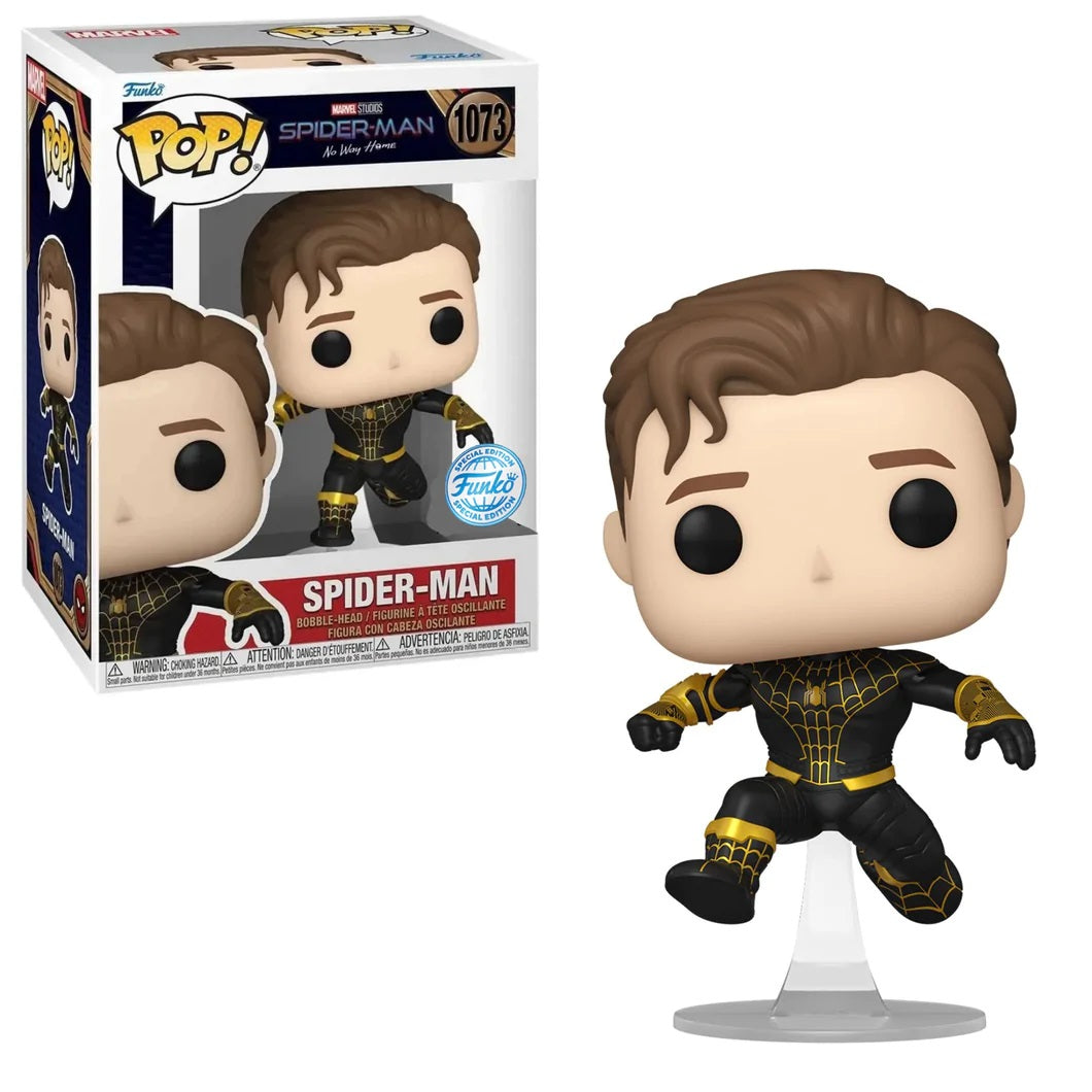 Funko POP Spider-Man Black Suit Unmasked 1073