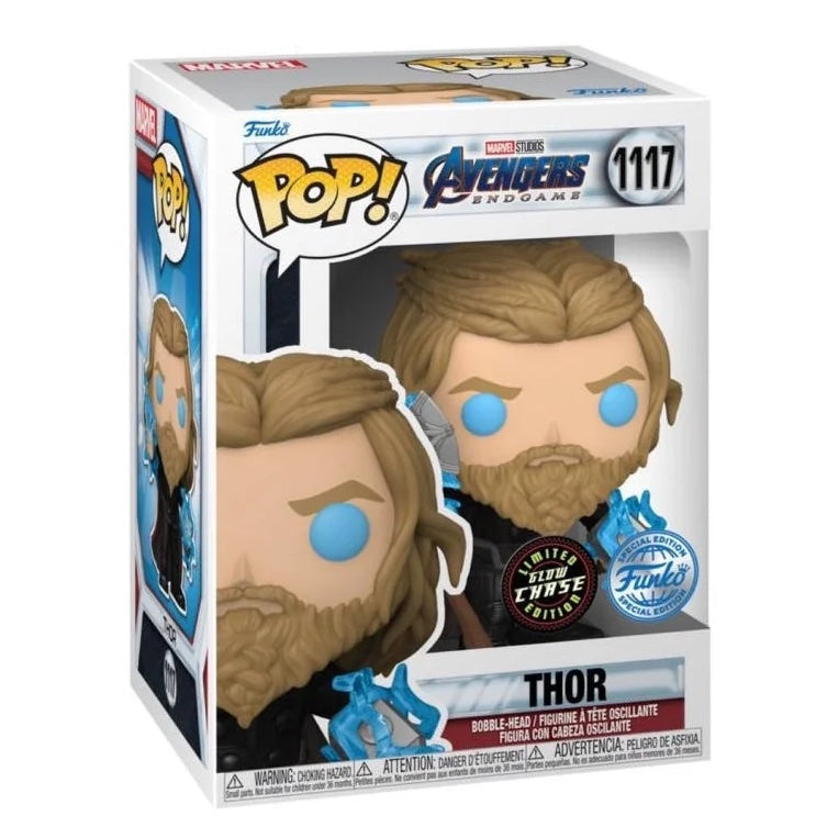 Funko Pop Avengers Endgame Thor with Mjolnr and Stormbreaker Chase SE 1117