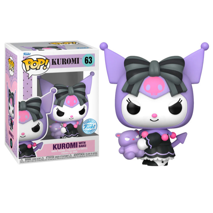 Funko Pop Kuromi with Baku Special Edition 63