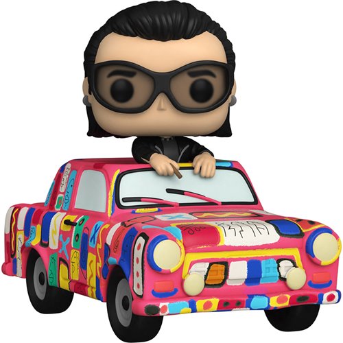 Funko Pop Rides Bono with Achtung Baby Car