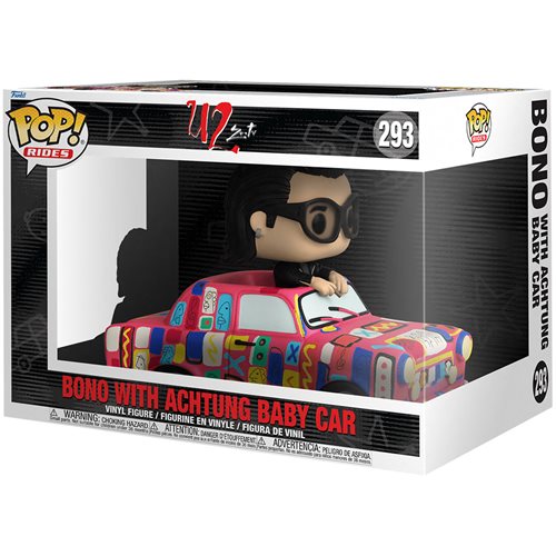 Funko Pop Rides Bono with Achtung Baby Car