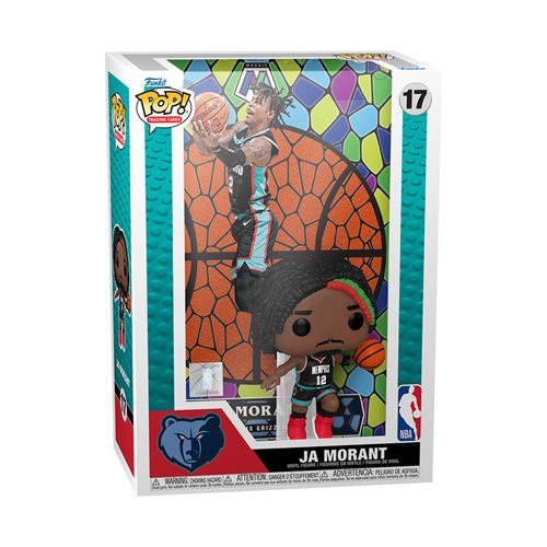 NBA Trading Cards Pop! Vinyl Figure with Case Ja Morant Mosaic [17] - Fugitive Toys