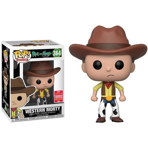 Rick and Morty Pop! Vinyl Figure Western Morty (Summer 2018 Convention) [364] - Fugitive Toys