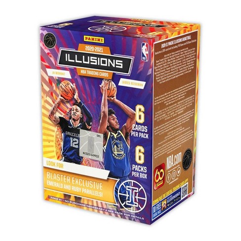 2020-21 Panini NBA Illusions Basketball Trading Card Blaster Box - Fugitive Toys