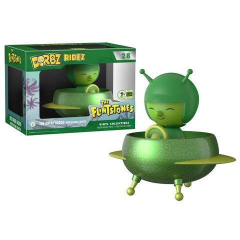 Dorbz Ridez: The Flintstones - The Great Gazoo with Flying Saucer [ECCC Exclusive] - Fugitive Toys