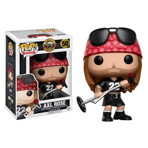 Rocks Pop! Vinyl Figure Axl Rose [Guns n Roses] [50] - Fugitive Toys