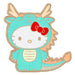 Kidrobot Hello Kitty Zodiac Enamel Pin Series Year of the Dragon
