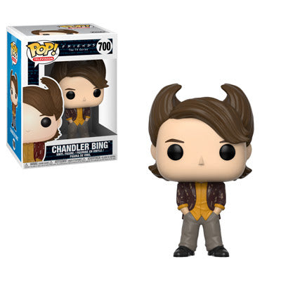 Friends Pop! Vinyl Figure Chandler Bing 80's Hair [700] - Fugitive Toys
