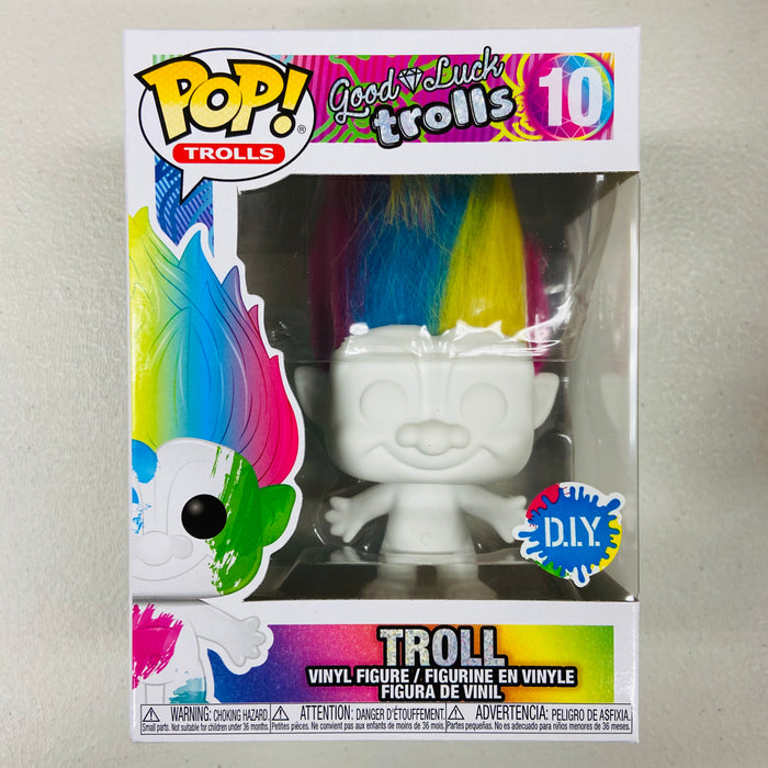 Trolls Pop! Vinyl Figure Troll (D.I.Y.) [10] - Fugitive Toys
