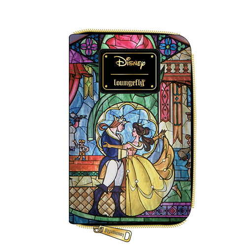 Loungefly x Disney Beauty and the Beast Princess Castle Belle Zip Around Wallet - Fugitive Toys