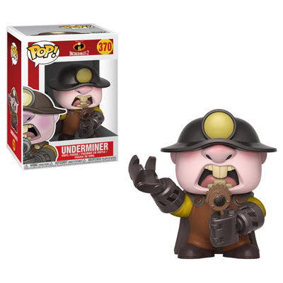 Disney Pop! Vinyl Figure Underminer [Incredibles 2] [370] - Fugitive Toys