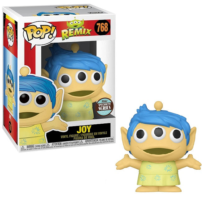 Pop! Vinyl Figure Pixar Alien Remix Joy Series) [768 — Fugitive Toys