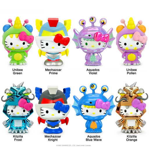 Kidrobot x Hello Kitty Kaiju Vinyl Mini Figure: Unibee Pollen - Fugitive Toys