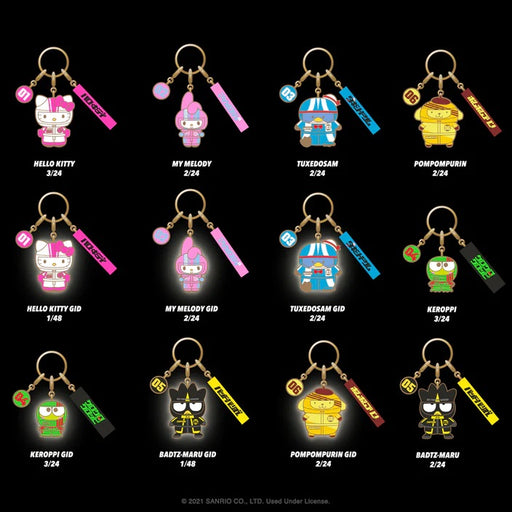 Kidrobot Hello Kitty Tokyo Speed Enamel Keychain