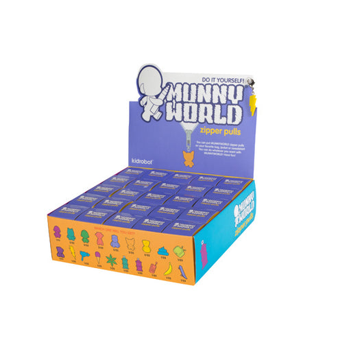 Kidrobot DIY Munny World Zipper Pulls Series 2: (1 Blind Box) - Fugitive Toys