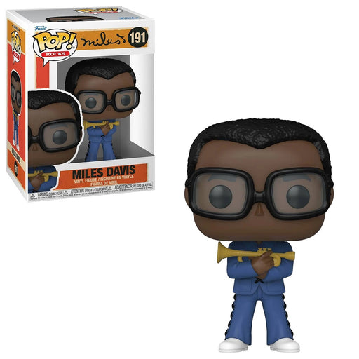 Rocks Pop! Vinyl Figure Miles Davis [191] - Fugitive Toys