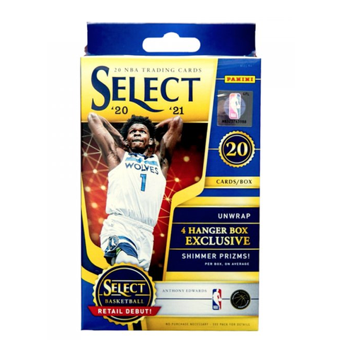 2020-21 Panini Select Basketball Hanger Box (Shimmer Prizms) - Fugitive Toys