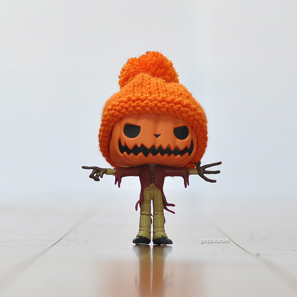 Pop! Apparel Knitted Beanie & Scarf Set [Orange] - Fugitive Toys