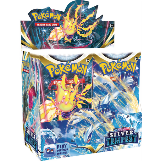 Pokemon Trading Card Game Sword & Shield Silver Tempest Booster Box - Fugitive Toys