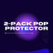 2 Pack Size Pop Protectors (1 Piece) - Fugitive Toys