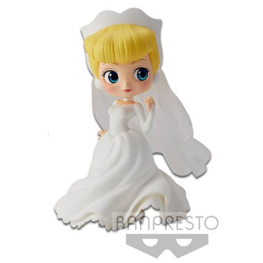 Disney Q Posket Cinderella Dreamy Style (White Dress) - Fugitive Toys