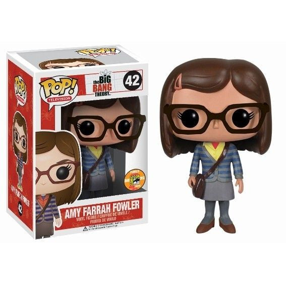 The Big Bang Theory Pop! Vinyl Figure Amy Farrah Fowler Variant Outfit [SDCC 2013 Exclusive] [42] - Fugitive Toys