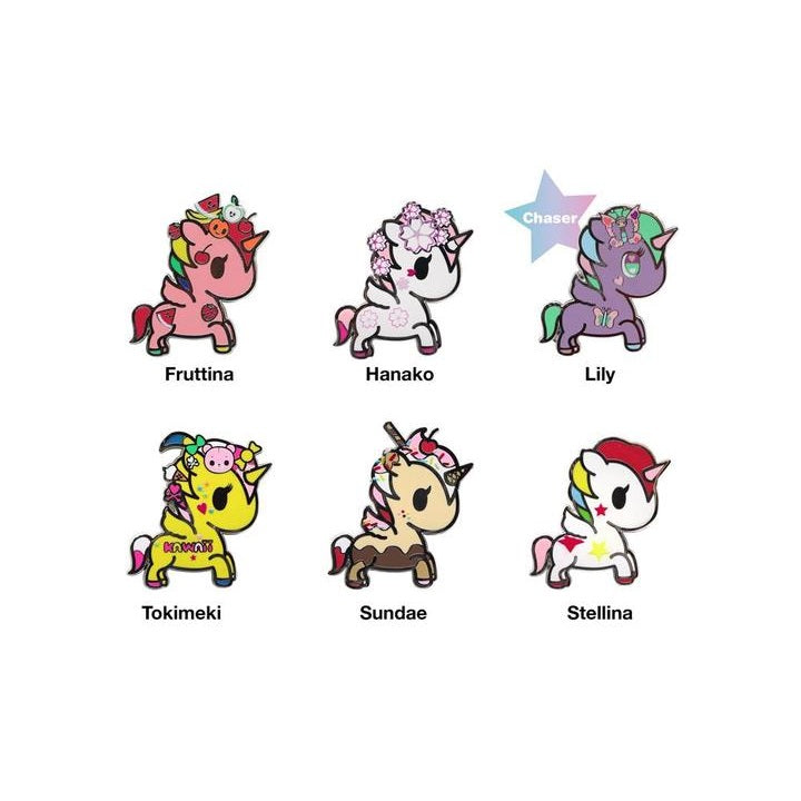 Tokidoki Unicorno Collectible Enamel Pin (1 pin) - Fugitive Toys