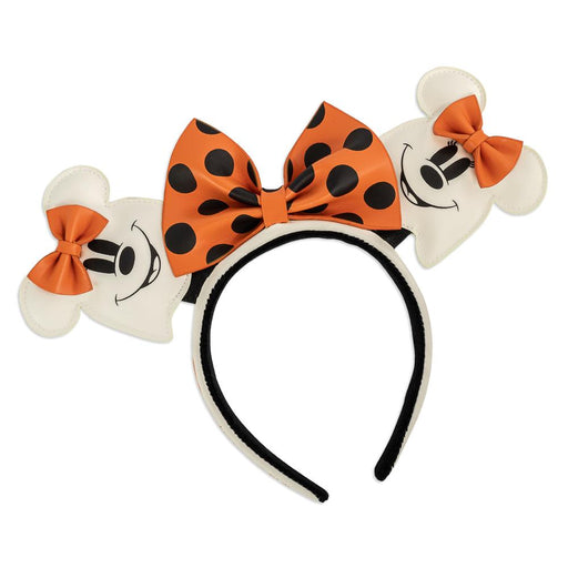 Loungefly x Disney Minnie Mouse Ghost Glow in the Dark Ears Headband - Fugitive Toys