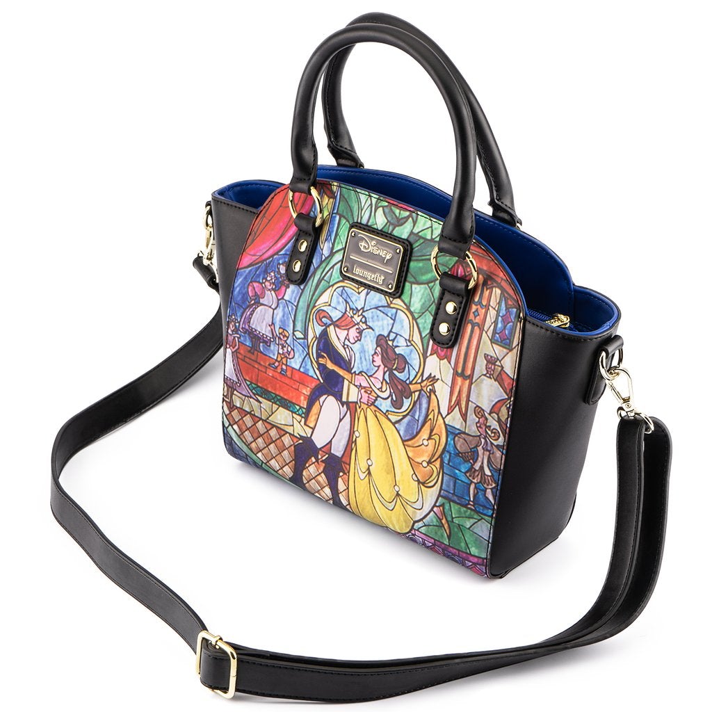 Loungefly x Disney Beauty and the Beast Princess Castle Belle Cross Body Bag - Fugitive Toys