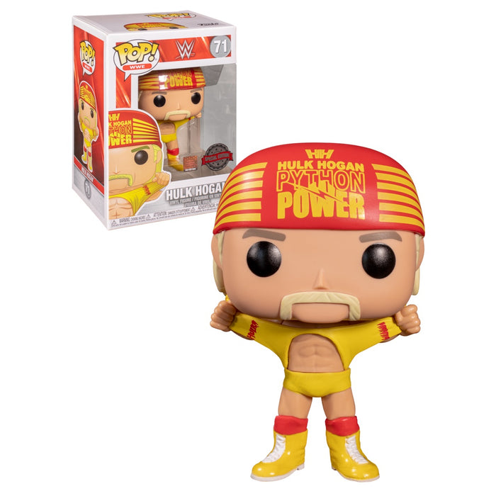 WWE Pop! Vinyl Figure Hulk Hogan Wrestlemania Ripped Shirt [71] - Fugitive Toys