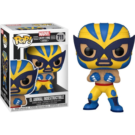 Marvel Lucha Libre Pop! Vinyl Figure El Animal Indestructible [711] - Fugitive Toys